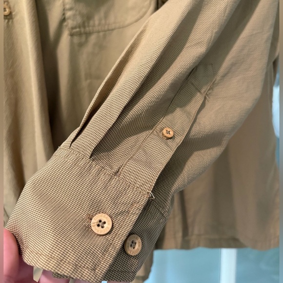 Men’s Eddie Bauer Sport Shop Long Sleeve Button Down Fishing Shirt |Large - Picture 8 of 8